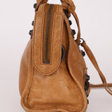 Balenciaga Camel Mini City Bag