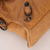 Balenciaga Camel Mini City Bag