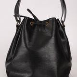 Louis Vuitton Black Epi Petit Noe