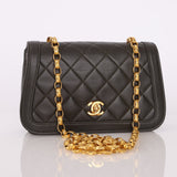 Chanel Lambskin Bijoux Mini Full Flap w/ Cardholder