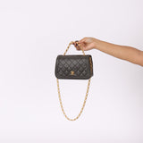 Chanel Lambskin Bijoux Mini Full Flap w/ Cardholder