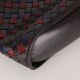 Bottega Veneta Tri-Color Intrecciato Top Handle Tote