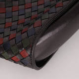 Bottega Veneta Tri-Color Intrecciato Top Handle Tote