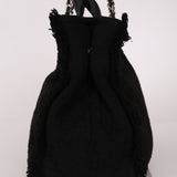 Chanel 2021 Black Double Face Medium Deauville Tote