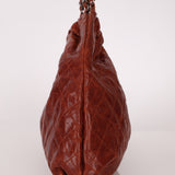 Chanel 2012 Aged Caviar Elastic CC Hobo