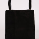 Chanel 1998 Multi Strap Microsuede Turn-Lock Flap Bag 24k GP