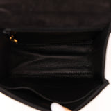 Chanel 1998 Multi Strap Microsuede Turn-Lock Flap Bag 24k GP