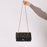 Limited Edition Chanel 2015 Calfskin Brasserie Charms 2.55 Reissue 225 Flap Bag