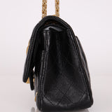 Limited Edition Chanel 2015 Calfskin Brasserie Charms 2.55 Reissue 225 Flap Bag