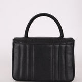 Chanel 1995 Caviar Mademoiselle Small Kelly Top Handle 24k GP