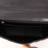 Chanel 1995 Caviar Mademoiselle Small Kelly Top Handle 24k GP