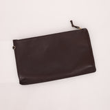 Bottega Veneta Chocolate Intrecciato Small Cabat with Pouch