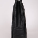 Chanel 1996 Caviar XL Logo Turnlock Tote 24k GP