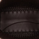 Bottega Veneta Chocolate Intrecciato Small Cabat with Pouch