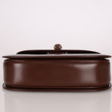 Gucci Boxcalf Chocolate Bamboo Top Handle