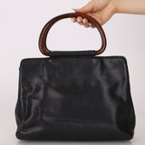 Chanel 1998 Resin Wood Caviar Timeless Tote 24k GP