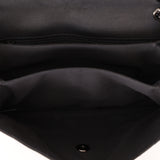 Chanel 2015 So Black Grograin Border Flap Bag