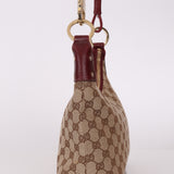 Gucci Monogram Whipstitch Shoulder Bag