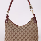 Gucci Monogram Whipstitch Shoulder Bag