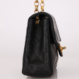 Rare Chanel 1990 Lambskin Bijoux Mini Square Flap 24k GP