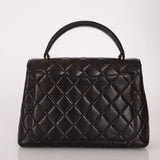 Chanel 1996 Lambskin Mini Kelly Top Handle 24k GP