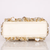 Limited Edition Dior Satin Beaded Pearl Mini Lady