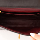 Rare Chanel 1990 Lambskin Bijoux Mini Square Flap 24k GP