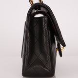Chanel 1993 Lambskin Medium Classic Double Flap 24K GP