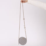 Chanel 2021 Caviar Coco Round Crossbody