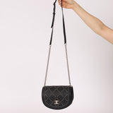 Chanel 2017 Calfskin Coco Eyelets Small Flap Bag