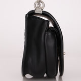 Chanel 2017 Calfskin Coco Eyelets Small Flap Bag