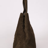 Chanel 2002 Suede Shopping Tote