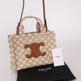 Celine Triomphe Canvas Small Cabas Thais