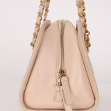 Chanel 2015 Calfskin Mademoiselle Chain Bowler Bag GHW