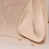 Chanel 2015 Calfskin Mademoiselle Chain Bowler Bag GHW