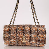 Chanel 2007 Ponyhair East West Flap Permabrass Gold Hardware