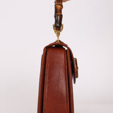 Ultra-Rare Gucci 1947 Lizard Bamboo Large Top Handle Bag