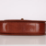 Ultra-Rare Gucci 1947 Lizard Bamboo Large Top Handle Bag