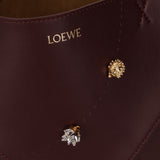 Limited Edition Loewe Calfskin Qixi Festival Hedgehog Charms Medium Fold Tote