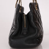 Chanel 2015 Patent CC Eyelet Tote