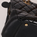 Chanel 2015 Patent CC Eyelet Tote
