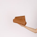 Fendi First Cognac Small Clutch