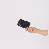 Gucci Navy Guccisima Key Pouch