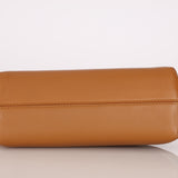 Fendi First Cognac Small Clutch
