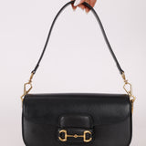 Gucci 1955 Horsebit East/West Boxcalf Shoulder Bag