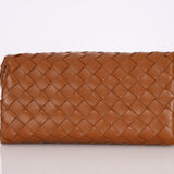 Bottega Veneta Intrecciato Small Andiamo Bag in Cognac