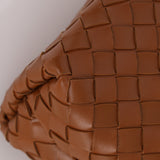 Bottega Veneta Intrecciato Small Andiamo Bag in Cognac