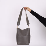 Celine Leather Medium Sangle Tote