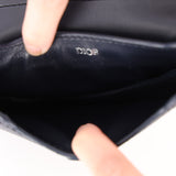 Dior 2019 Calfskin Grained Saddle Pouch