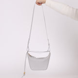 Loewe Light Grey Mini Hammock Bag w Loewe Star Charms